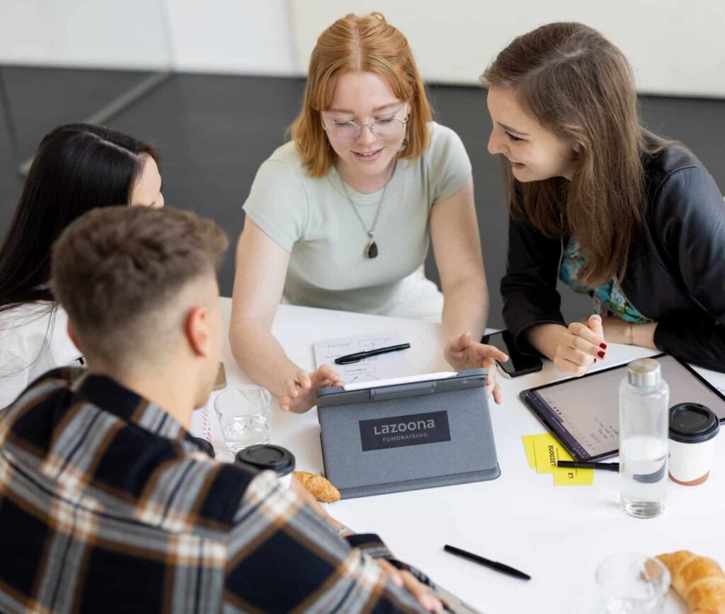 Lazoona Mitarbeiter:innen Meeting