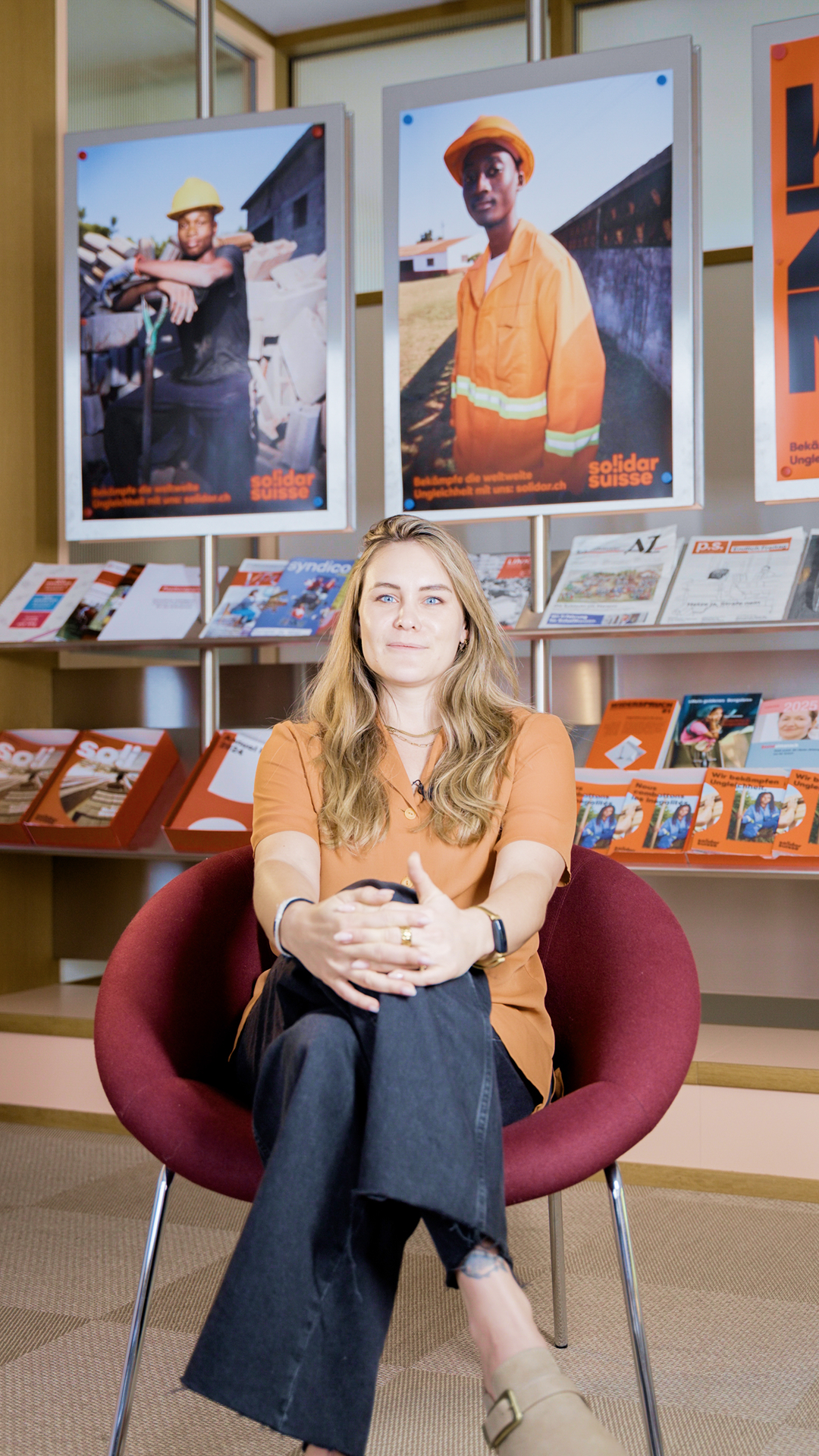 Portrait Melanie Solidar Suisse